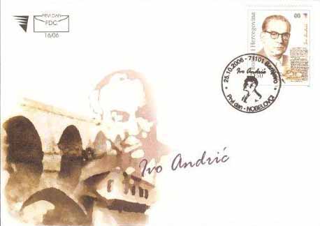 nobelovci---ivo-andric-1892---1975-fdc